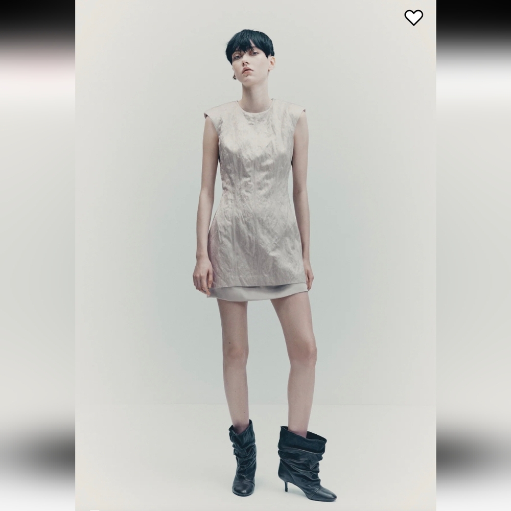 H&M Studio Jacquard-weave dress size M
